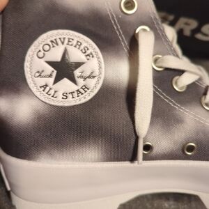 Converse Chuck Taylor AS Lugged MC Washed Boot, 572564C Storm Women's 8.5